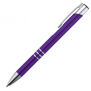 Logotrade promotional giveaway image of: Metal ballpen ASCOT