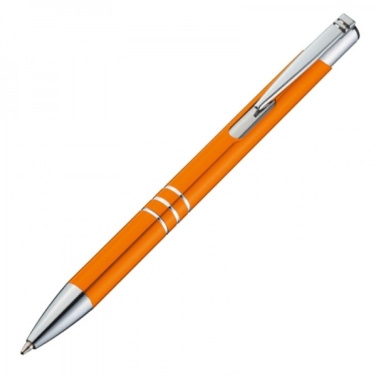 Logo trade corporate gifts picture of: Metal ballpen ASCOT