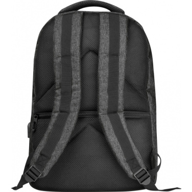 Logo trade corporate gifts image of: rPET backpack RIMINI