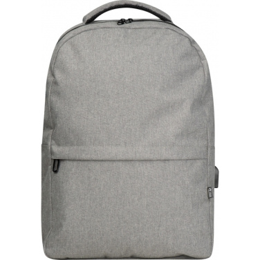 Logo trade promotional items image of: rPET backpack RIMINI