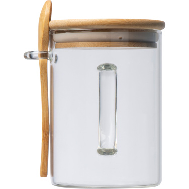Logotrade business gift image of: Glass mug JACKSON 420 ml