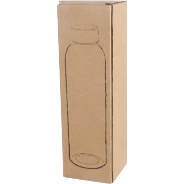 Logo trade business gifts image of: Glass bottle INDIANOPOLIS 550 ml