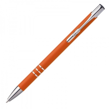 Logo trade business gift photo of: Metal ballpen NEW JERSEY