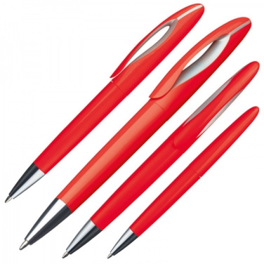 Logotrade promotional gift image of: Plastic ballpen FAIRFIELD