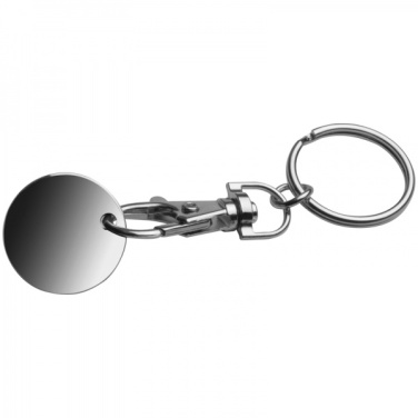 Logotrade promotional product picture of: Keyring with shopping coin ARRAS