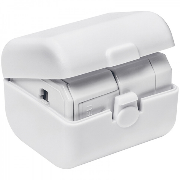 Logo trade promotional products image of: Travel adapter PERU