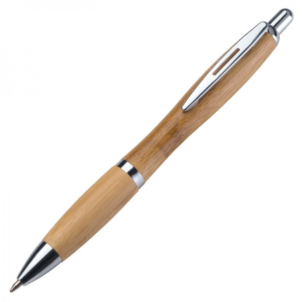 Logotrade promotional gift image of: Wooden ballpen BRENTWOOD