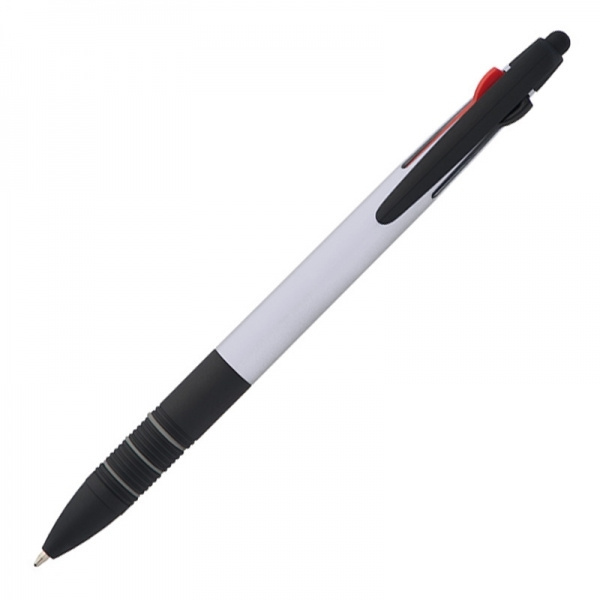 Logo trade promotional products picture of: Plastic ballpen 3in1 BOGOTA