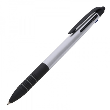 Logo trade corporate gifts image of: Plastic ballpen 3in1 BOGOTA