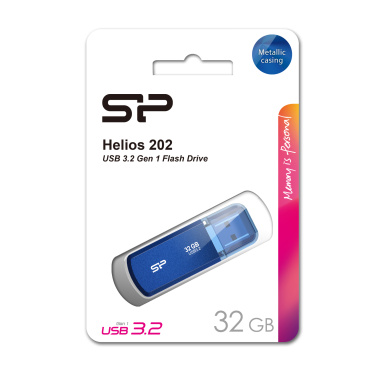 Logo trade advertising product photo of: Pendrive Silicon Power HELIOS 202, 3.2 Gen 1, 32GB