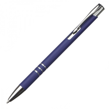 Logo trade advertising products image of: Metal ballpen NEW JERSEY