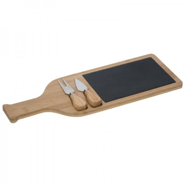 Logotrade corporate gift image of: Cheese chopping board with slate plate CALAIS