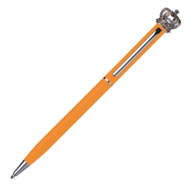 Logo trade promotional gift photo of: Metal ballpen KINGS PARK