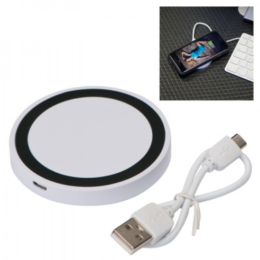 Logo trade promotional items picture of: Induction charger KARTHAGO