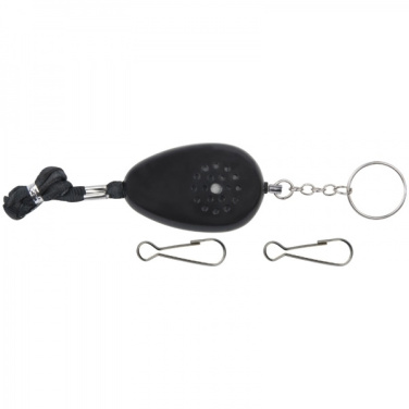 Logo trade promotional product photo of: Keyring with alarm function OVADA
