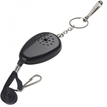 Logotrade promotional merchandise picture of: Keyring with alarm function OVADA