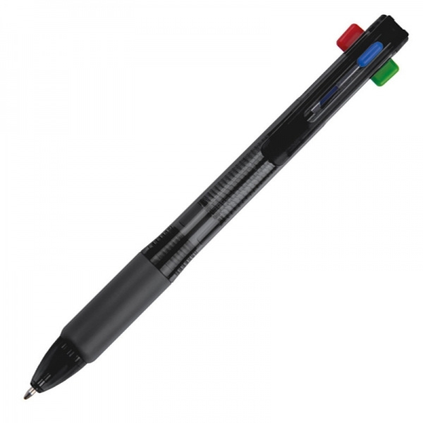 Logotrade promotional giveaways photo of: Plastic ballpen 4in1 NEAPEL