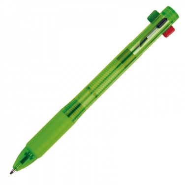 Logotrade corporate gift image of: Plastic ballpen 4in1 NEAPEL
