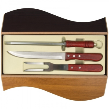 Logotrade promotional product picture of: Carving knife and fork SYDNEY