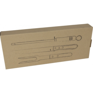 Logo trade promotional giveaways picture of: Carving knife and fork SYDNEY