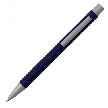 Logo trade corporate gift photo of: Metal ballpen soft touch ABU DHABI