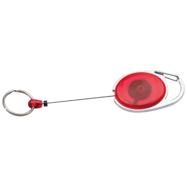 Logotrade promotional merchandise photo of: Ski-Pass with Carabiner Keyring EMPLOYEE