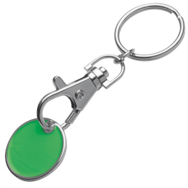 Logotrade corporate gift picture of: Keyring with shopping coin ARRAS