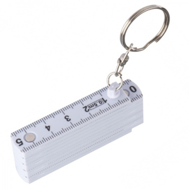 Logotrade promotional merchandise photo of: Keyring with 0,5m ruler