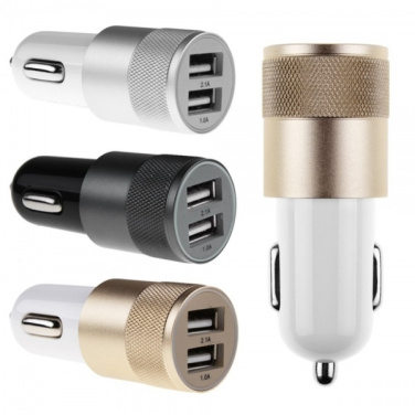 Logotrade promotional giveaways photo of: Metal car charger