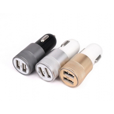 Logotrade promotional gift image of: Metal car charger