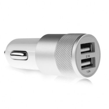 Logo trade advertising products picture of: Metal car charger