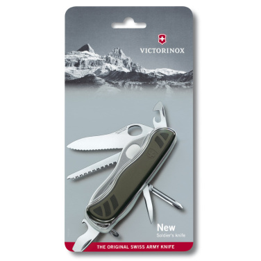 Logo trade promotional merchandise image of: Pocket knife Soldier's Knife 08 Victorinox