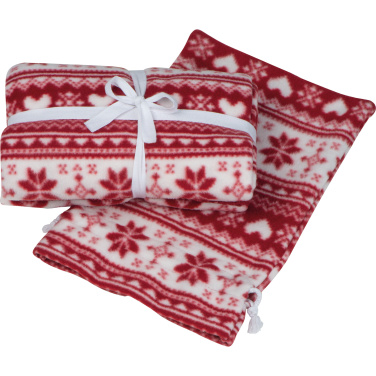 Logo trade advertising products image of: Christmassy blanket DEBRECEN