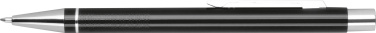 Logo trade promotional products image of: Metal semi gel ballpoint Pen ALMEIRA