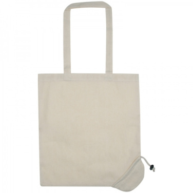 Logo trade promotional items picture of: Foldable cotton bag KLEHOLM