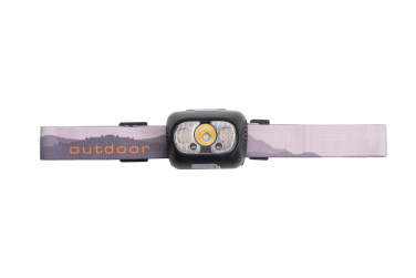 Logo trade promotional giveaways picture of: Head lamp HERLEN Schwarzwolf