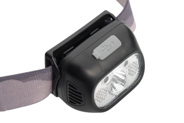 Logotrade promotional giveaway image of: Head lamp HERLEN Schwarzwolf