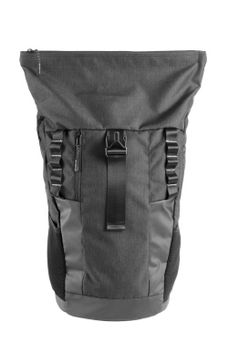 Logotrade promotional merchandise photo of: Rolltop backpack ELBERT Schwarzwolf