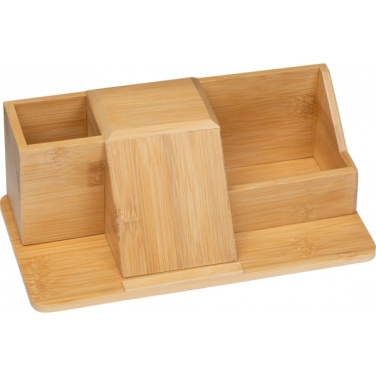 Logo trade promotional gifts image of: Desk organizer LUBLIN