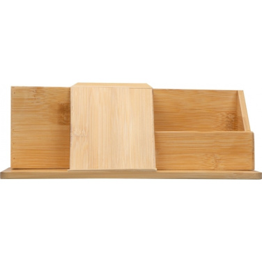 Logo trade promotional merchandise photo of: Desk organizer LUBLIN