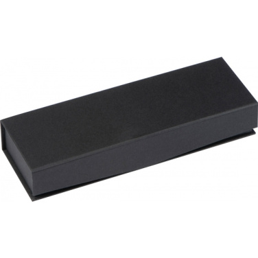Logo trade promotional giveaways image of: Metal writing set KARLOVAC