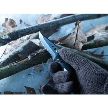 Logotrade promotional product picture of: Folding knife STYX Schwarzwolf