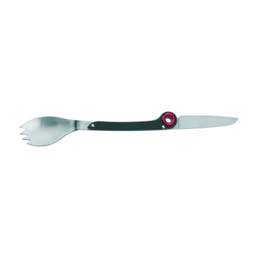 Logo trade corporate gifts image of: Multifunctional spoon LATEMAR Schwarzwolf