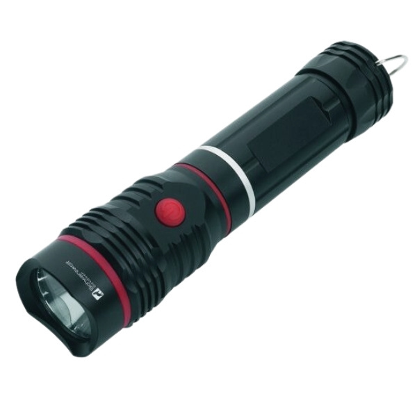 Logo trade promotional items image of: Flashlight BIWA Schwarzwolf
