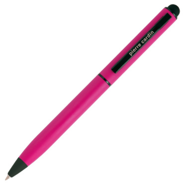 Logo trade promotional item photo of: Metal ballpoint pen, touch pen, soft touch CELEBRATION Pierre Cardin