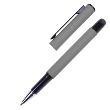 Logo trade promotional merchandise photo of: Roller touch pen, soft touch CELEBRATION Pierre Cardin