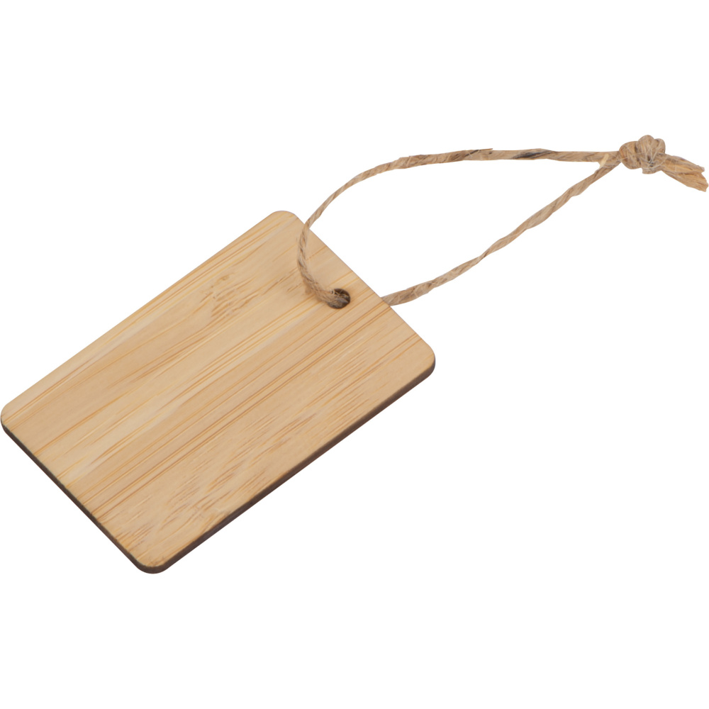 Logotrade promotional item picture of: Bamboo Pendant SALAMANCA