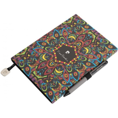 Logotrade promotional gift image of: Notepad A5 & ballpoint pen REPORTER Pierre Cardin