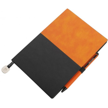 Logotrade advertising products photo of: Notepad A5 & ballpoint pen REPORTER Pierre Cardin