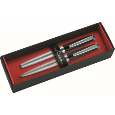 Logo trade promotional giveaway photo of: Writing set ballpoint pen & fountain pen CHRISTOPHE Pierre Cardin